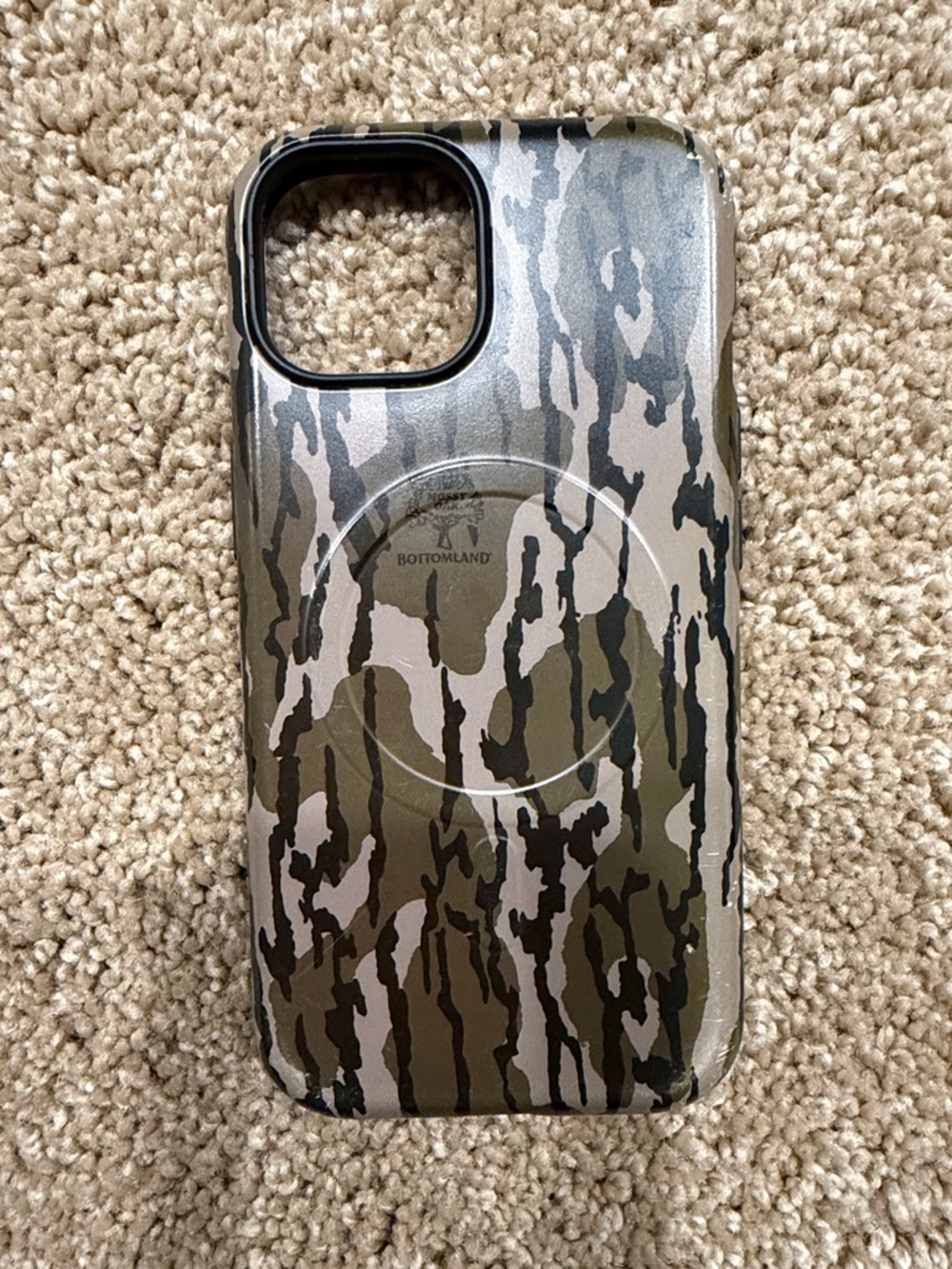 Green Camo MagSafe Phone Case
